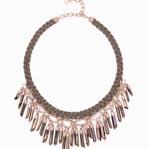 Stella & Dot Bora Fringe Necklace