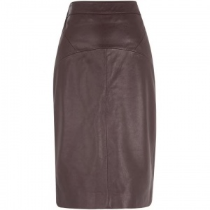 AW trends, leather skirt