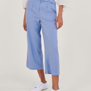 Livia belted linen culottes, Monsoon, £65